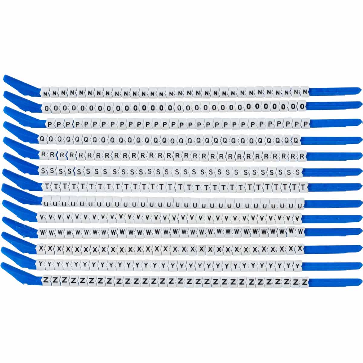 SCN13-N-Z ClipSleeve Wire Mrkr SZ 13 Legend N to Z