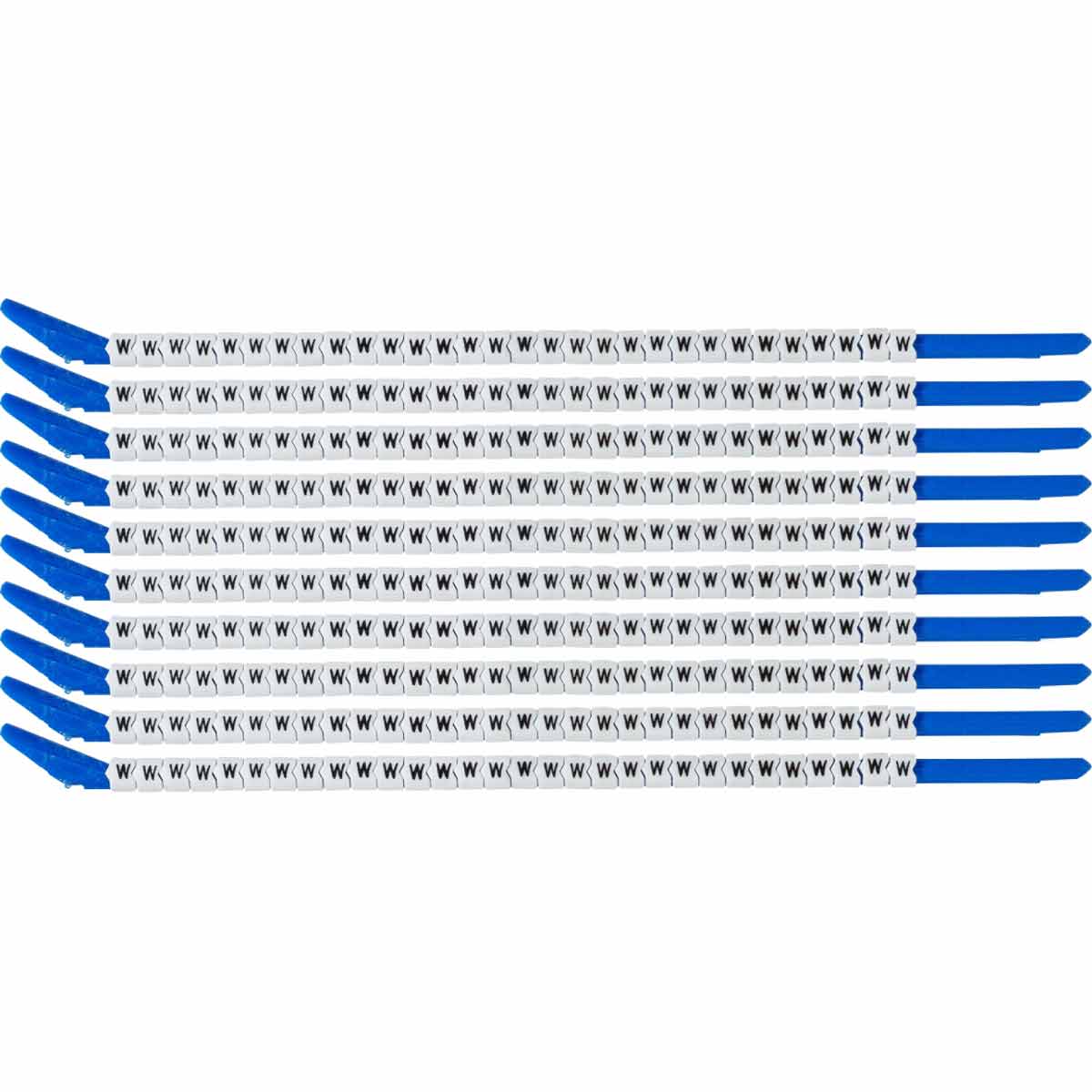 SCN13-W ClipSleeve Wire Marker Size 13 Legend W