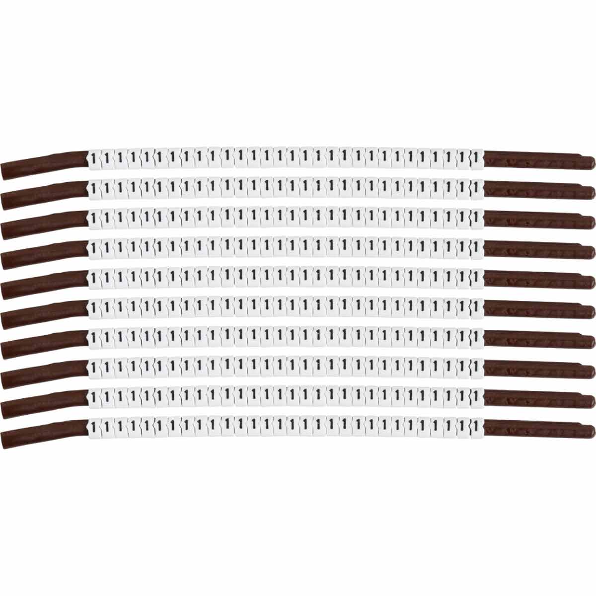 SCN15-1 ClipSleeve Wire Marker Size 15 Legend 1