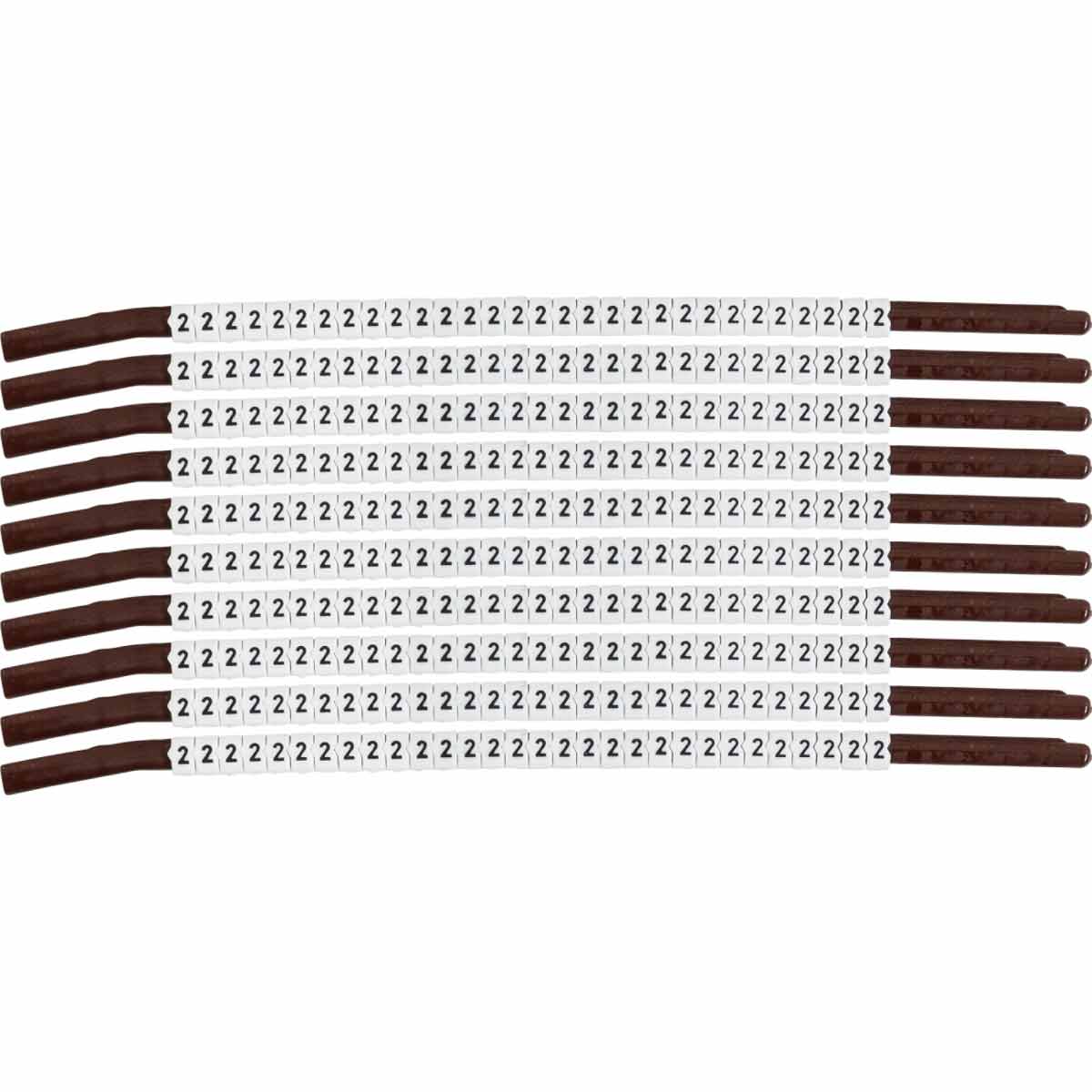 SCN15-2 ClipSleeve Wire Marker Size 15 Legend 2