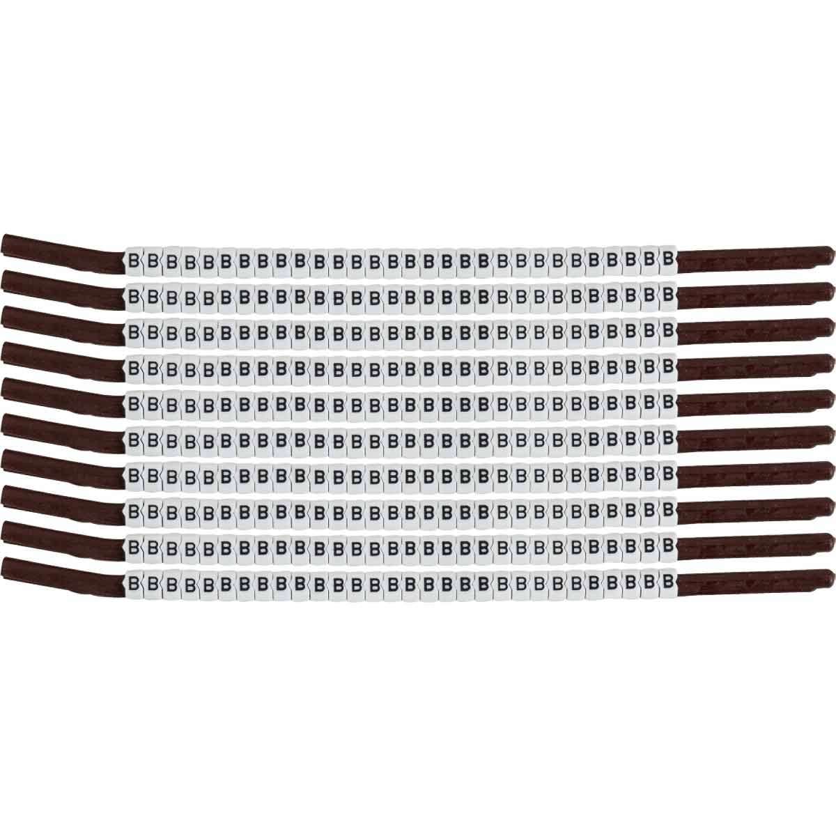 SCN15-B ClipSleeve Wire Marker Size 15 Legend B