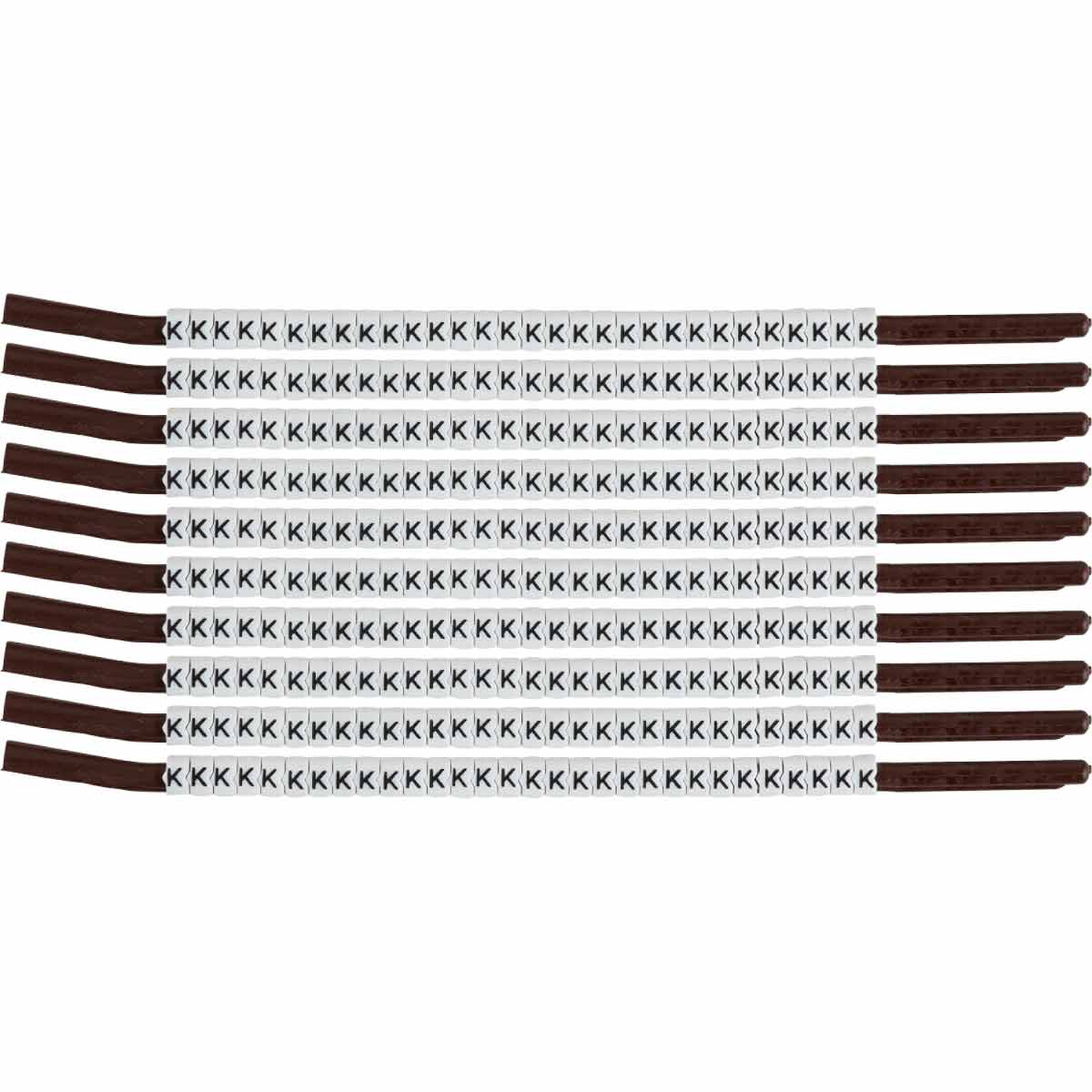 SCN15-K ClipSleeve Wire Marker Size 15 Legend K