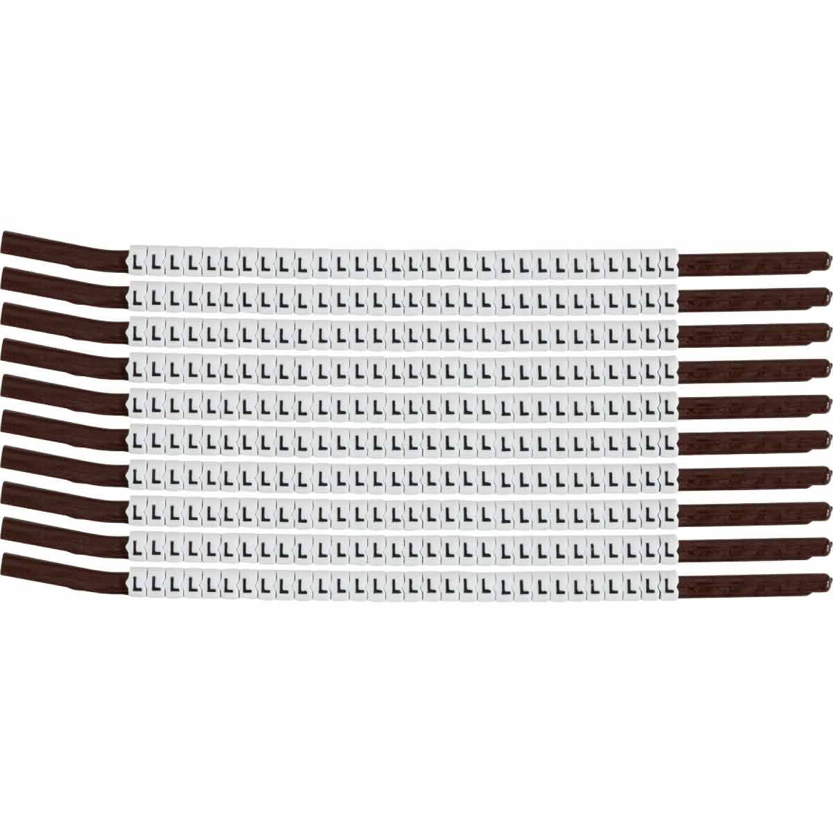 SCN15-L ClipSleeve Wire Marker Size 15 Legend L
