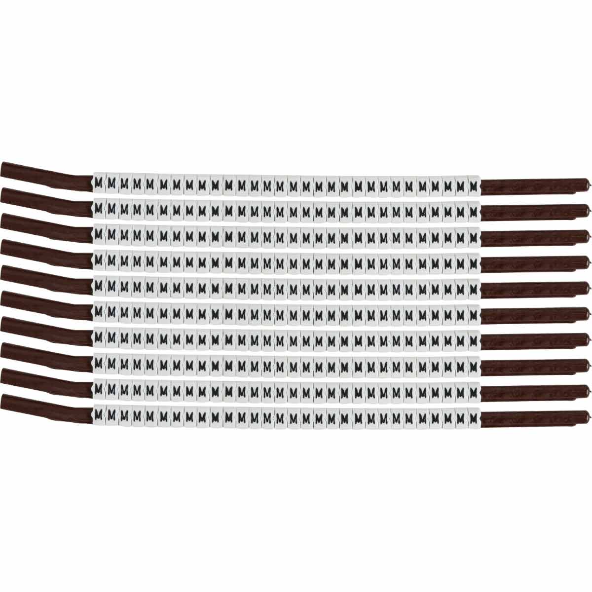 SCN15-M ClipSleeve Wire Marker Size 15 Legend M