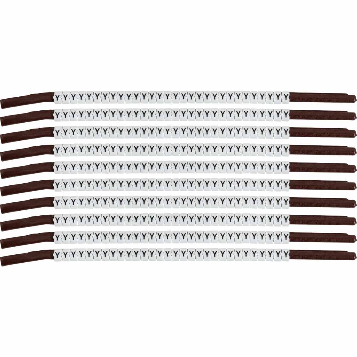 SCN15-Y ClipSleeve Wire Marker Size 15 Legend Y