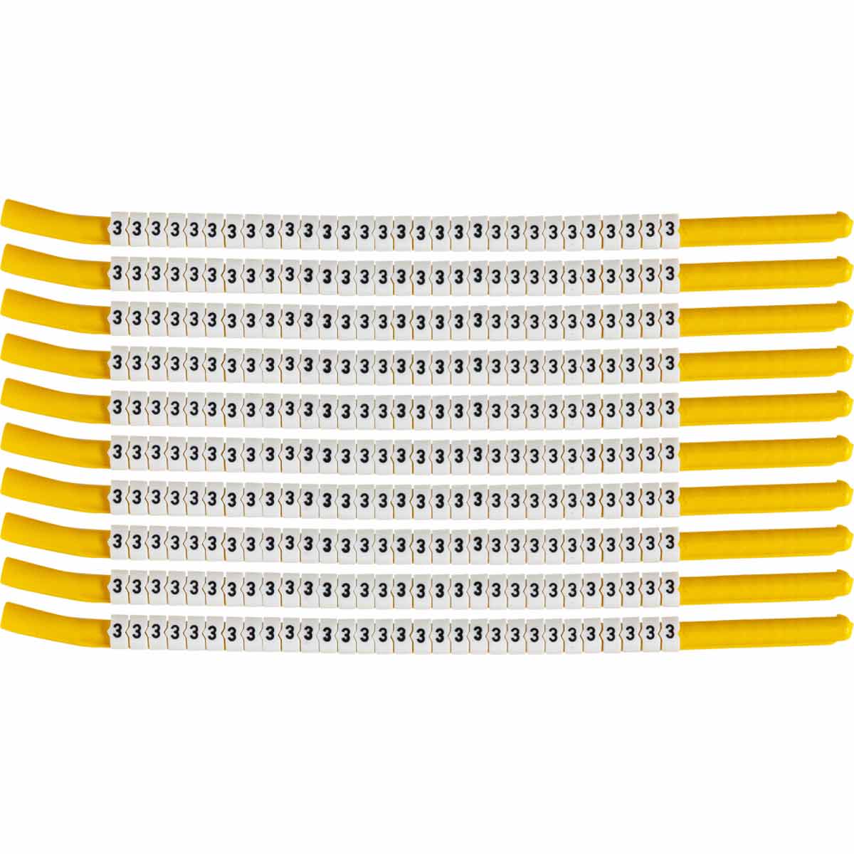 SCN18-3 ClipSleeve Wire Marker Size 18 Legend 3