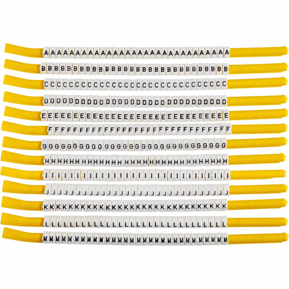 SCN18-A-M ClipSleeve Wire Mrkr SZ 18 Legend A to M