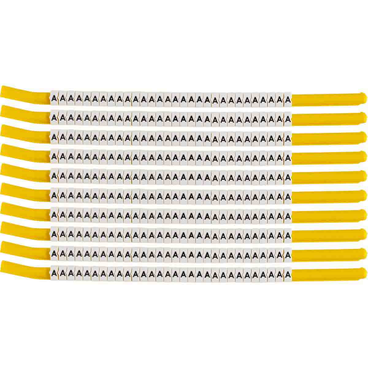 SCN18-A ClipSleeve Wire Marker Size 18 Legend A