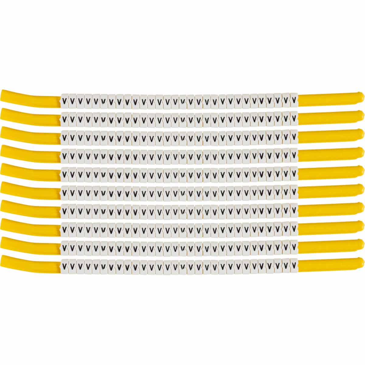 SCN18-V ClipSleeve Wire Marker Size 18 Legend V