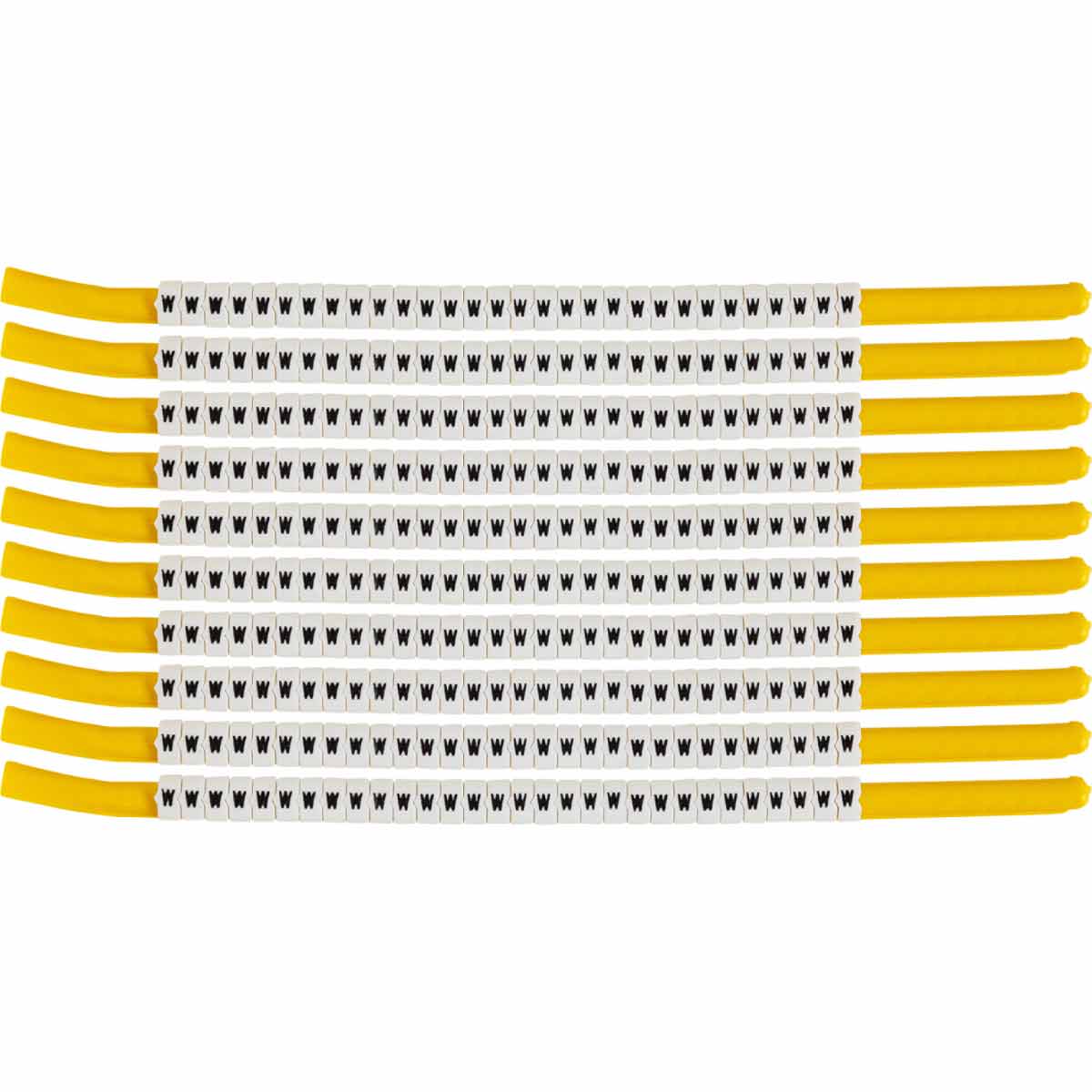 SCN18-W ClipSleeve Wire Marker Size 18 Legend W