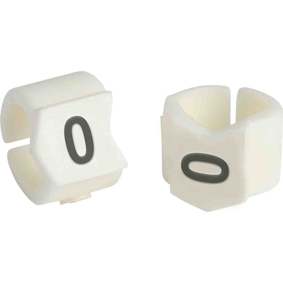 SCN23-0 ClipSleeve Wire Marker Size 23 Legend 0