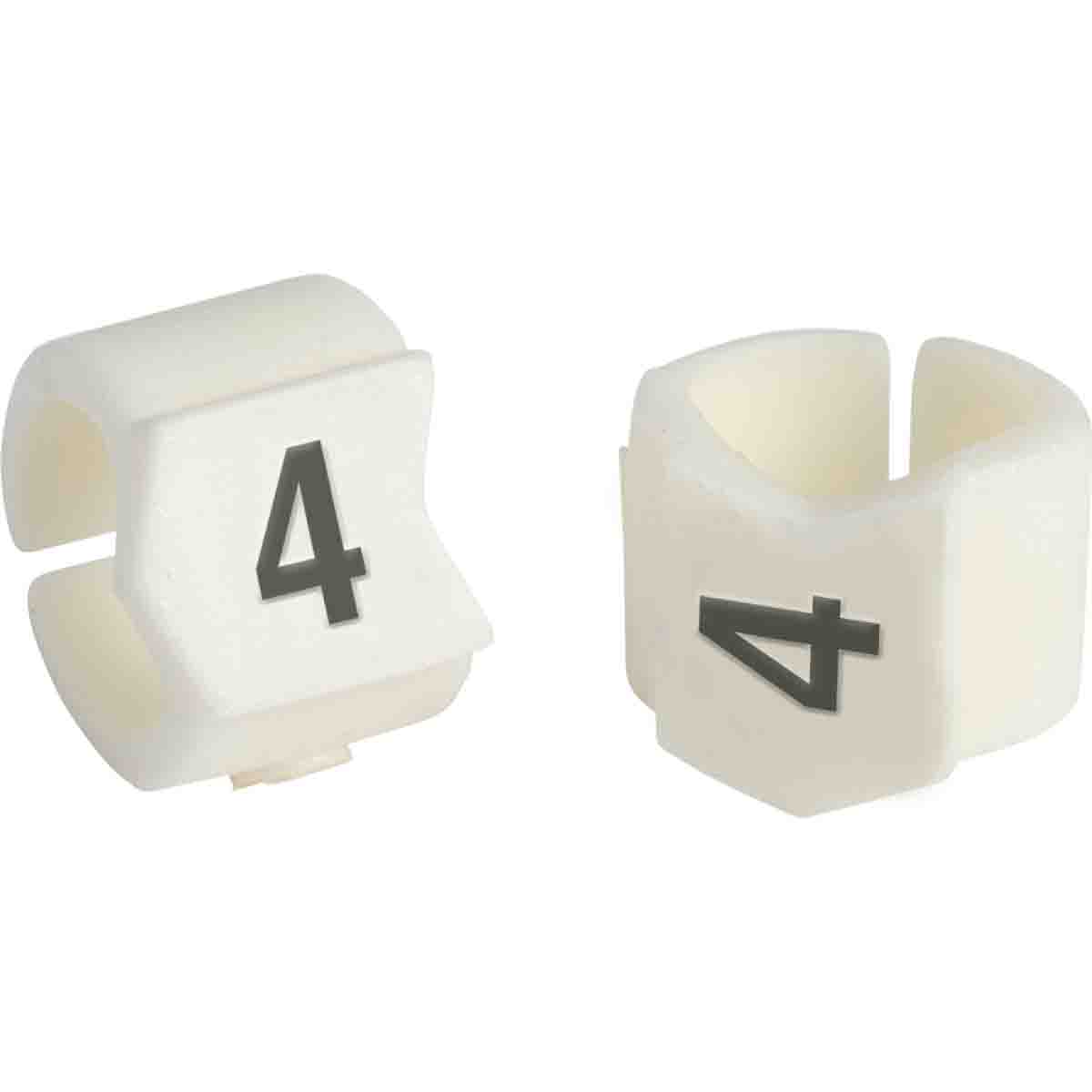 SCN23-4 ClipSleeve Wire Marker Size 23 Legend 4