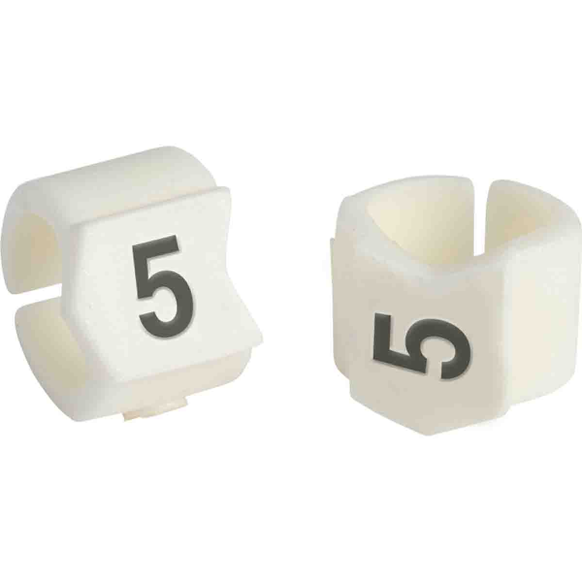 SCN23-5 ClipSleeve Wire Marker Size 23 Legend 5