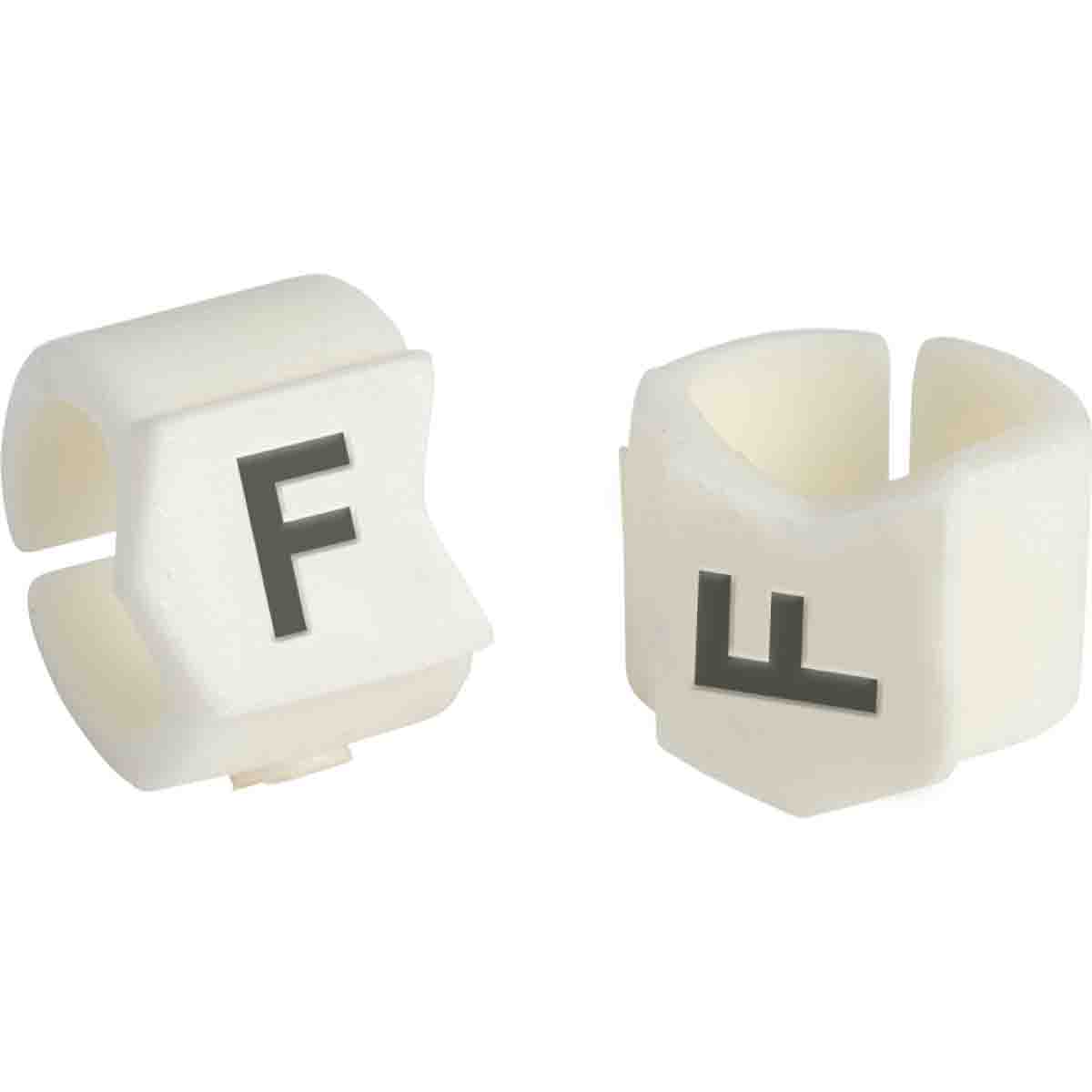SCN23-F ClipSleeve Wire Marker Size 23 Legend F