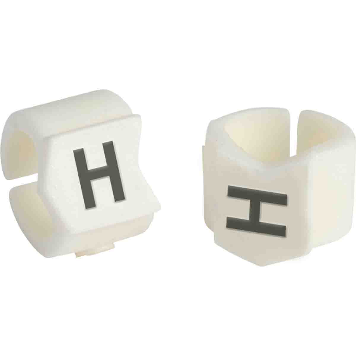 SCN23-H ClipSleeve Wire Marker Size 23 Legend H