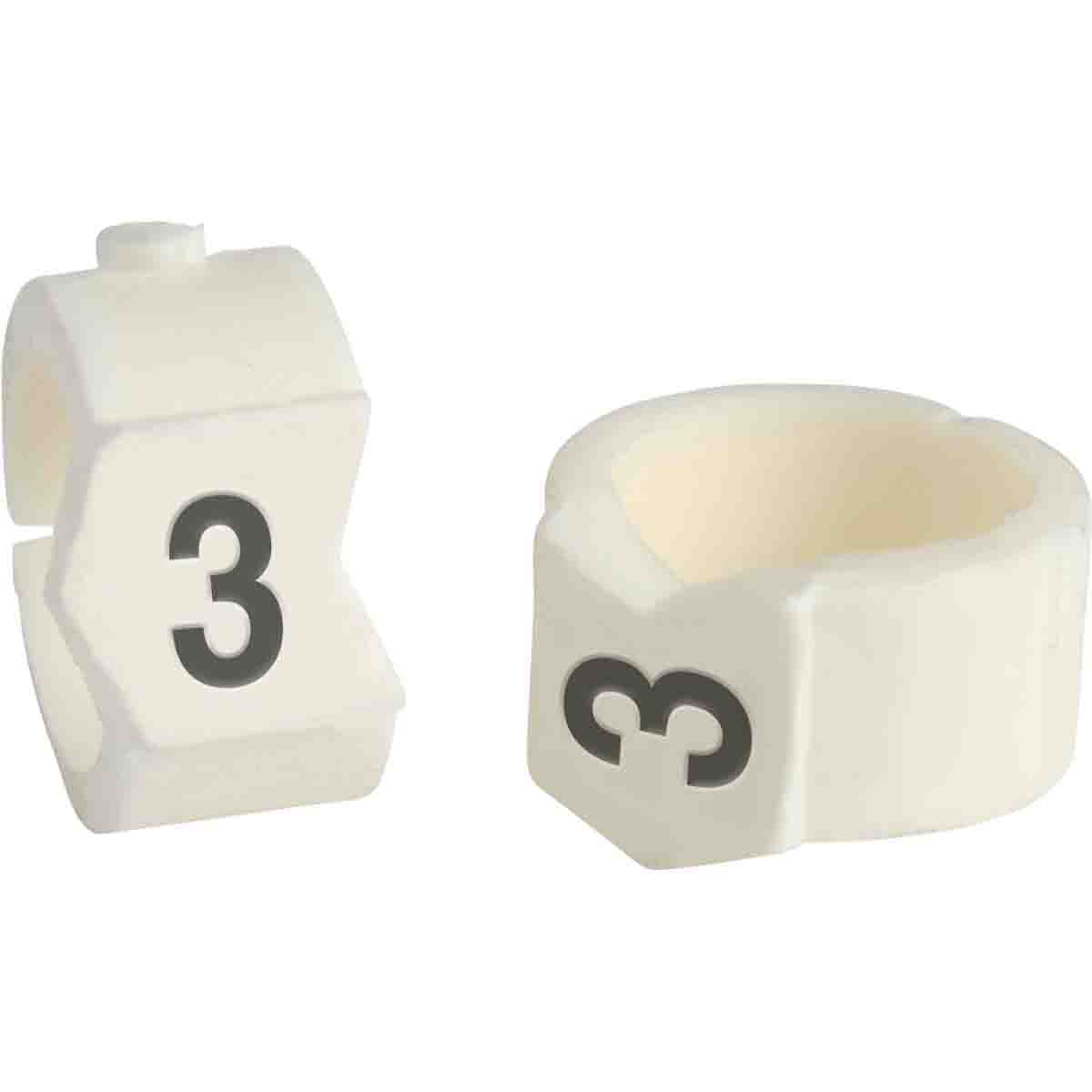 SCN36-3 ClipSleeve Wire Marker Size 36 Legend 3