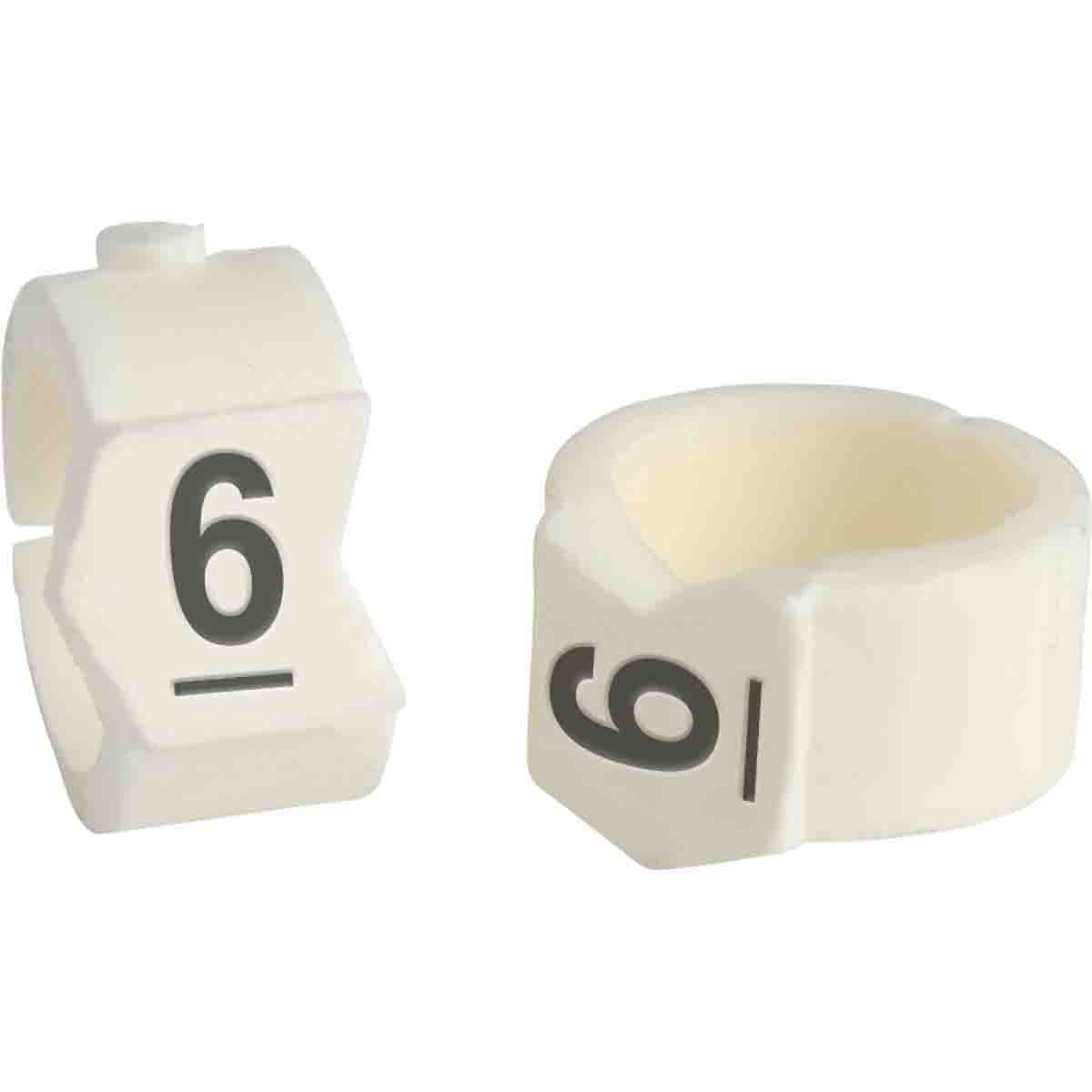 SCN36-6 ClipSleeve Wire Marker Size 36 Legend 6