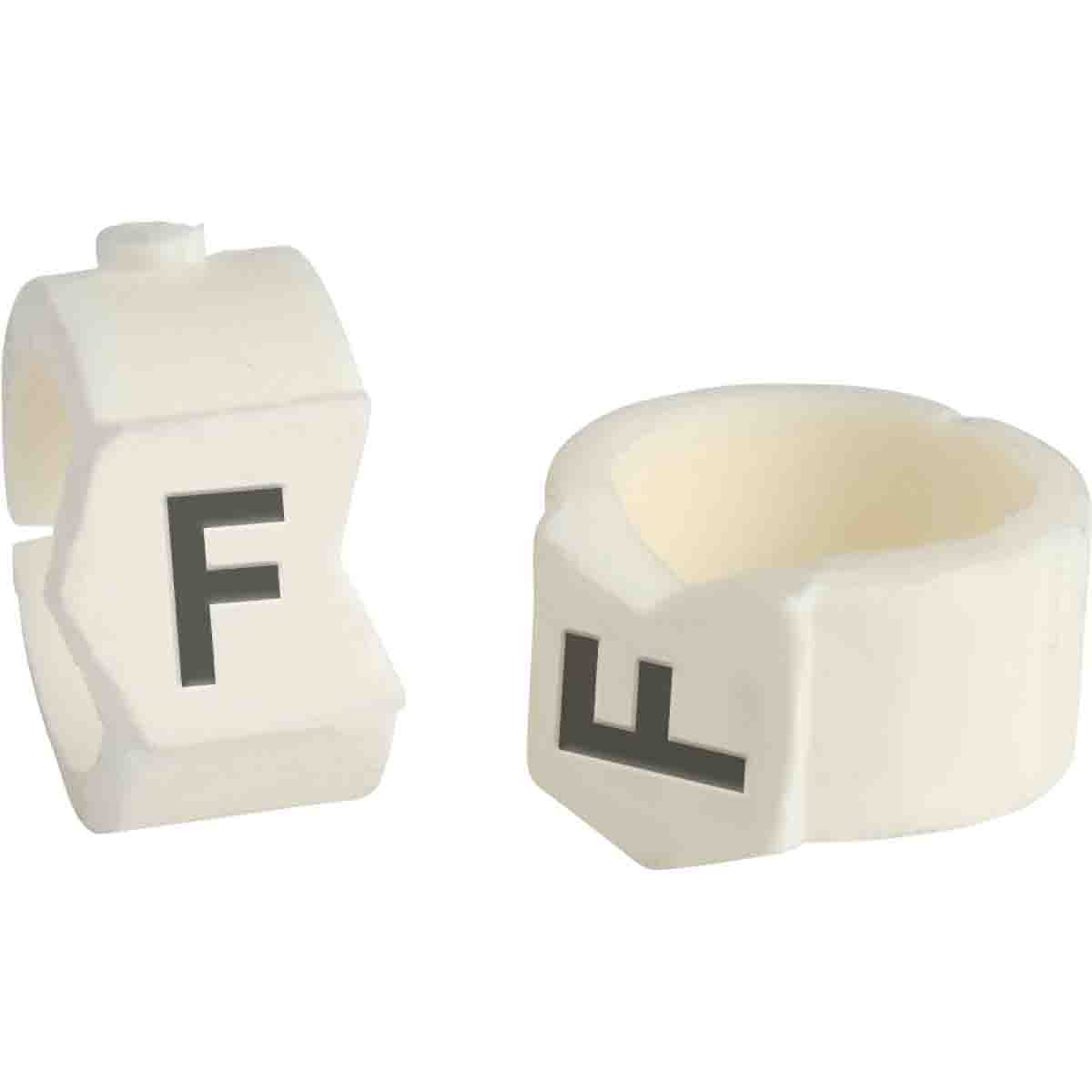 SCN36-F ClipSleeve Wire Marker Size 36 Legend F