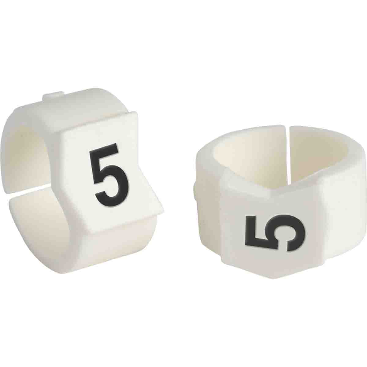 SCN45-5 ClipSleeve Wire Marker Size 45 Legend 5