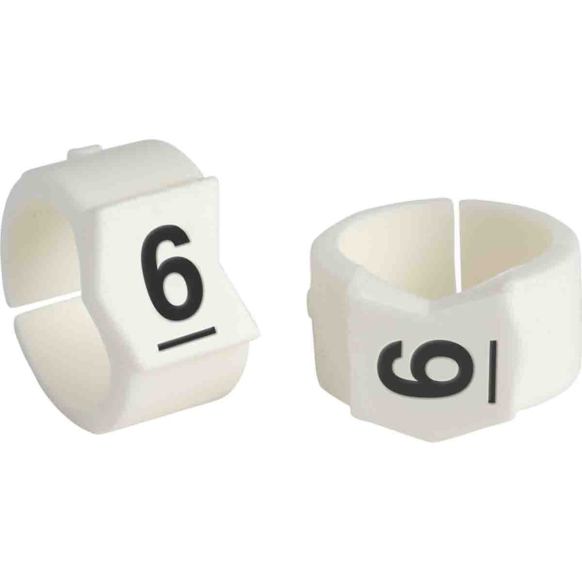 SCN45-6 ClipSleeve Wire Marker Size 45 Legend 6