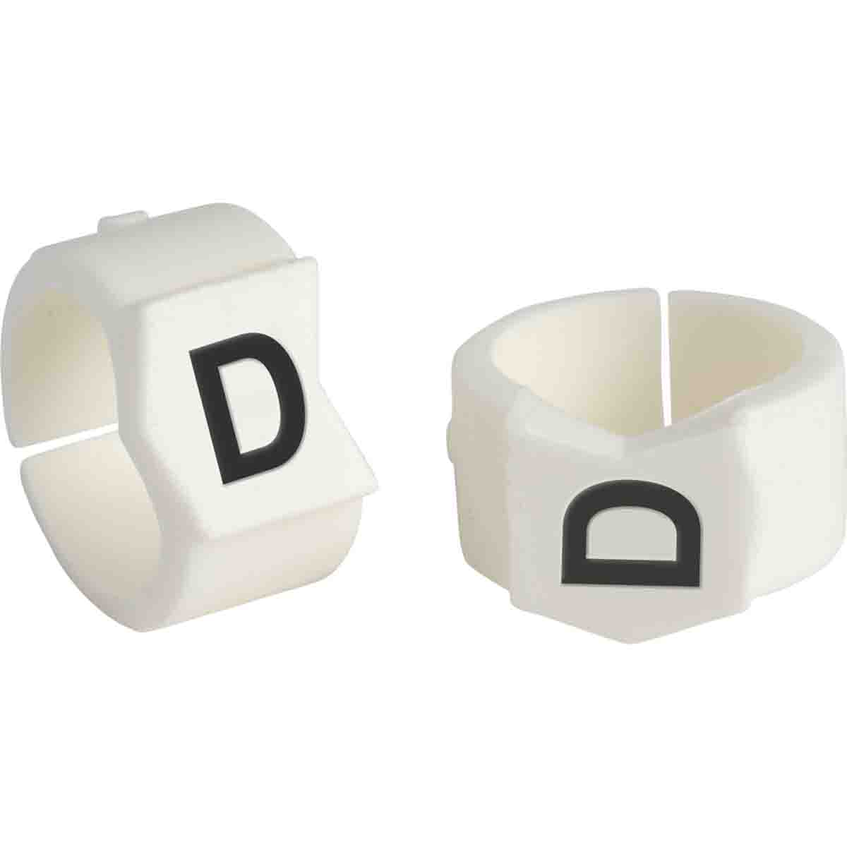 SCN45-D ClipSleeve Wire Marker Size 45 Legend D