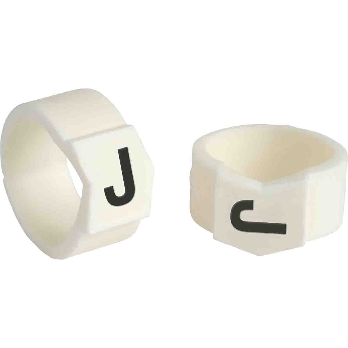 SCN61-J ClipSleeve Wire Marker Size 61 Legend J