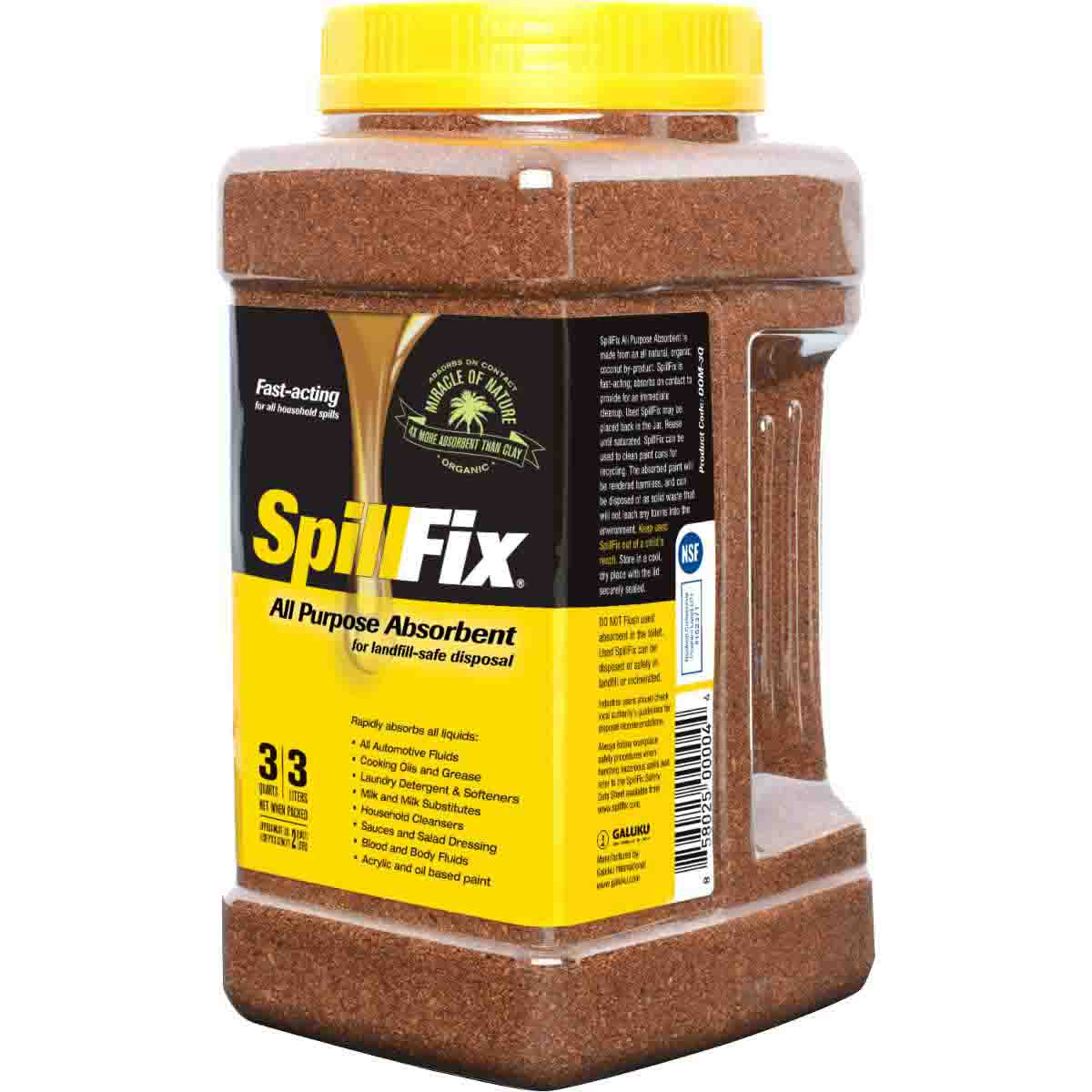 SpillFix Granular  Pallet of 3 Quart Jars