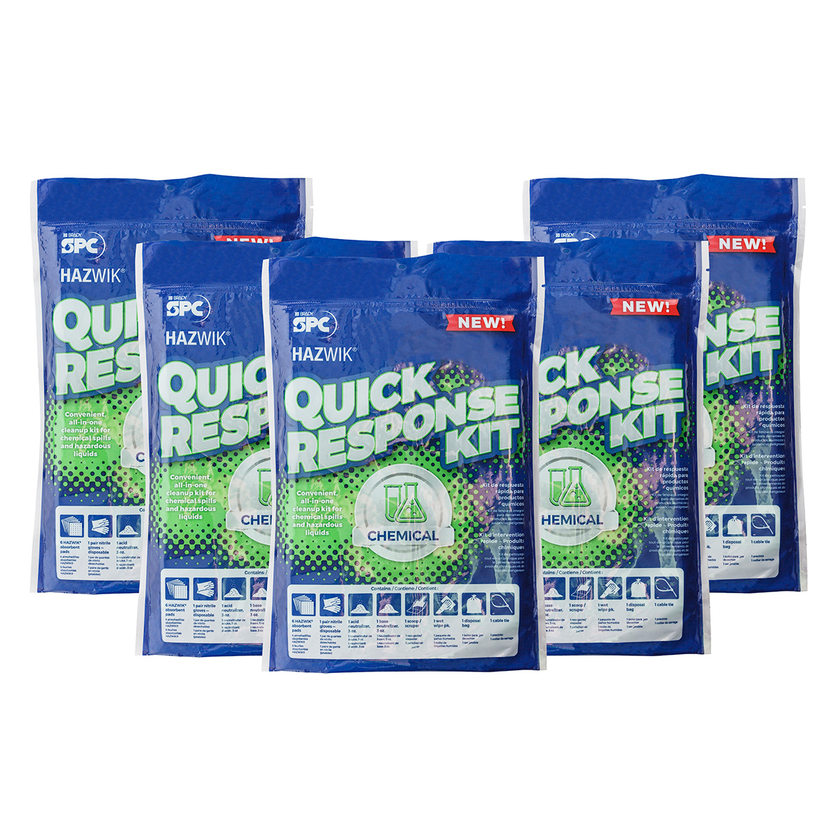 SKHAZ-QRK-C5 HAZWIK® Quick Response Kit Chemical 5/CS