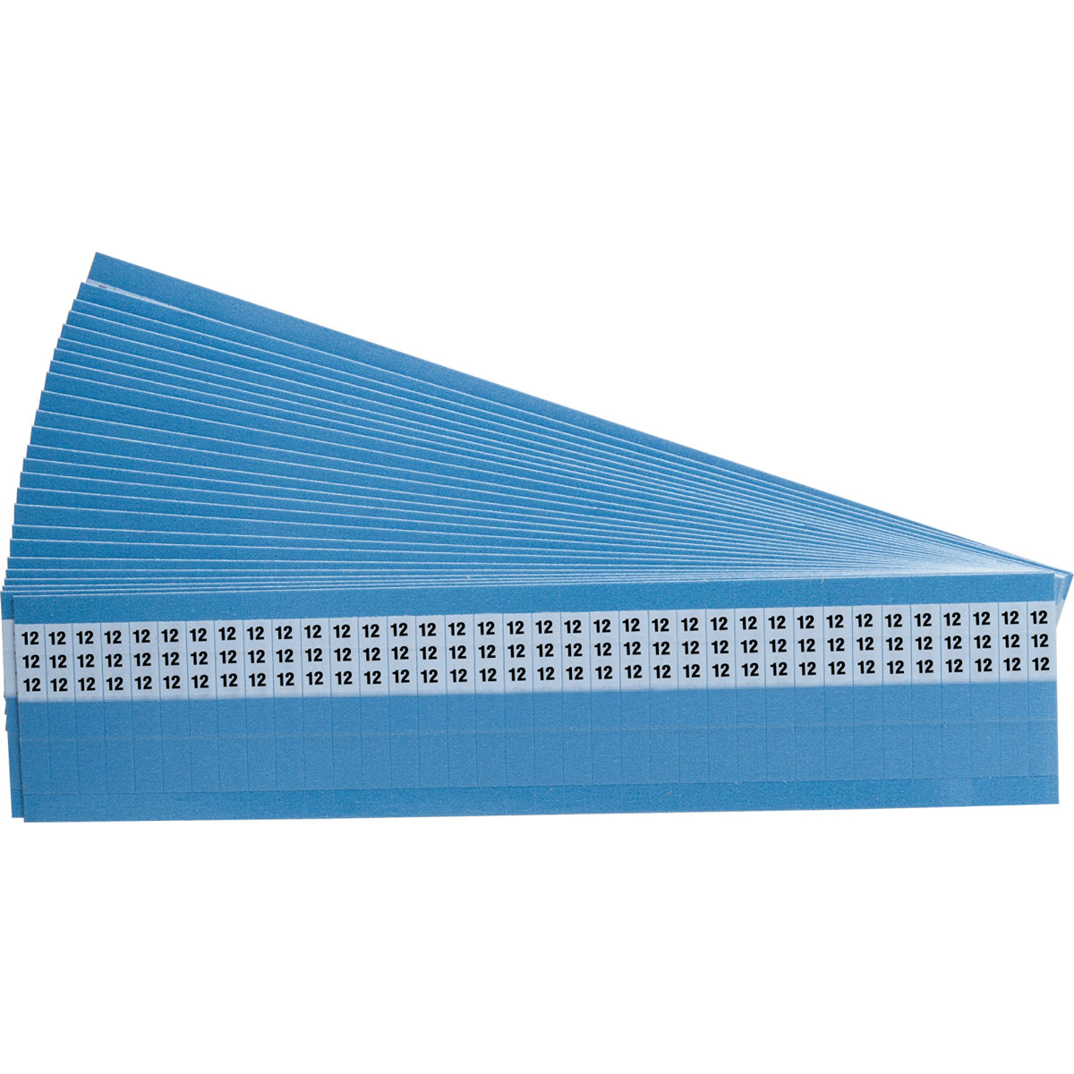 SLF-12-PK Wire Marker 1.5in H x 0.25in W, 12