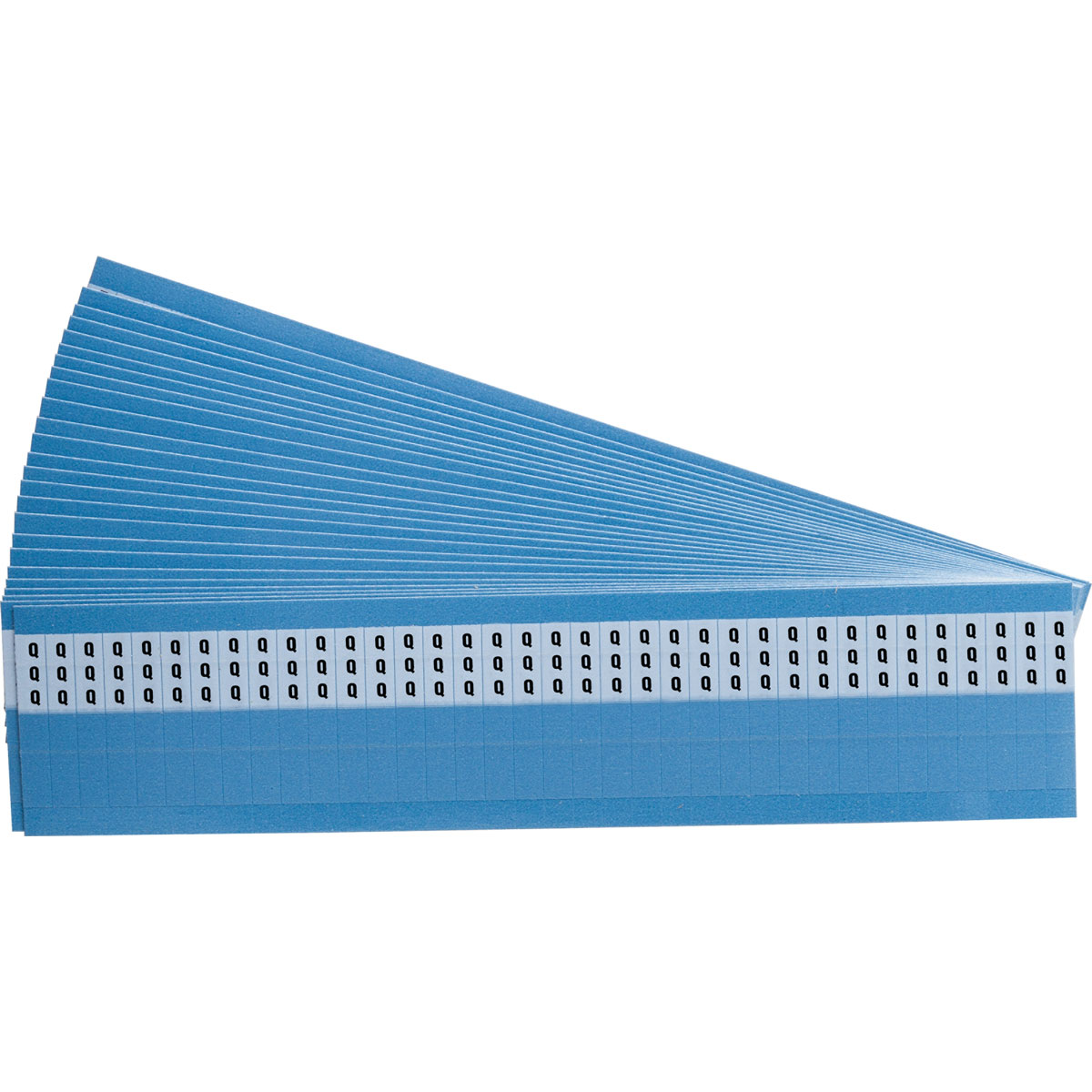 SLF-Q-PK Wire Marker 1.5in H x 0.25in W, Q