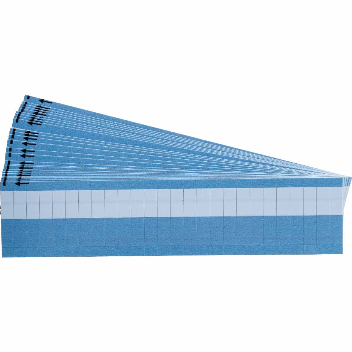 SLFW-344-PK WO Vinyl Lbls 0.75x0.344 WT/CL 25/PK