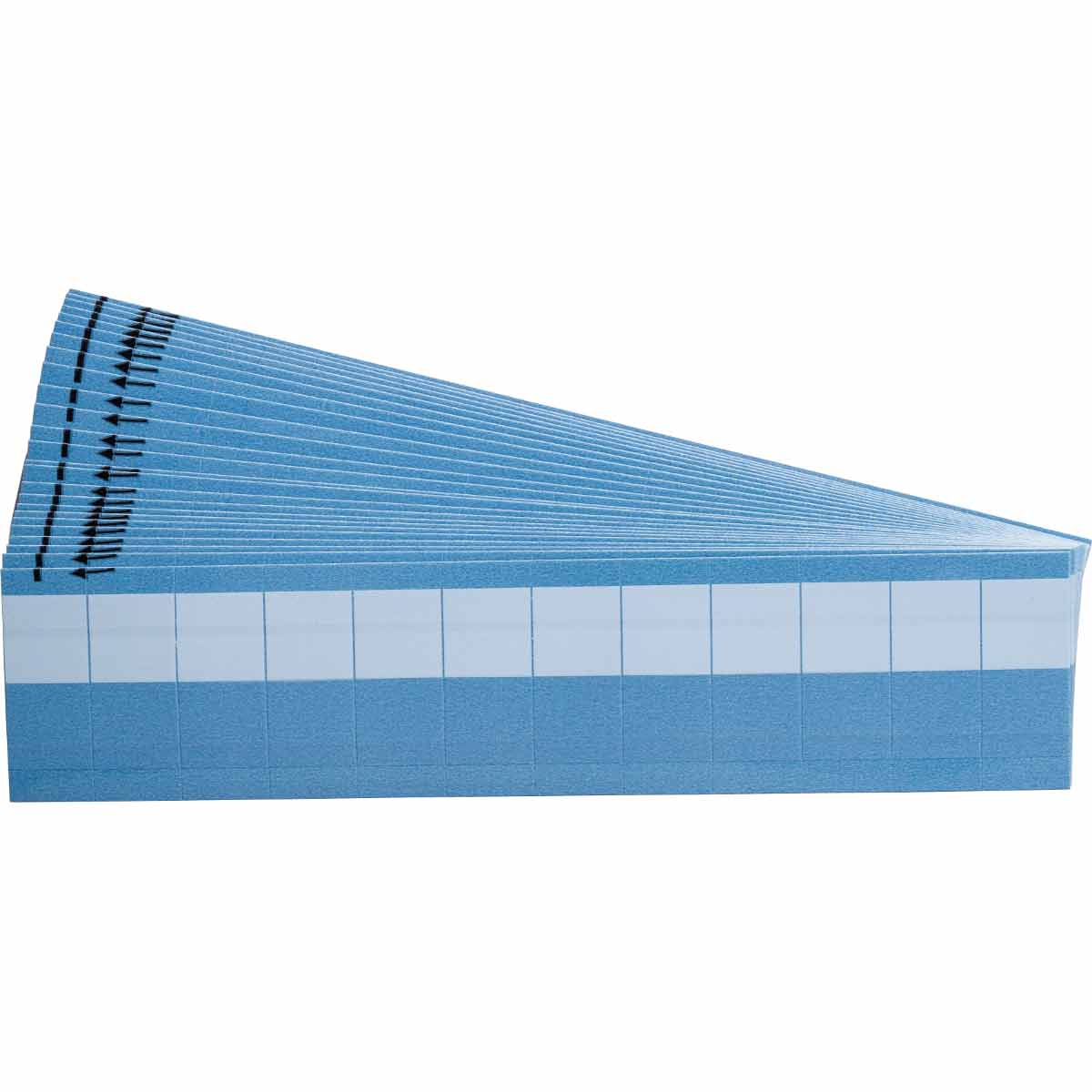 SLFW-750-PK WO Vinyl Lbls 0.75x0.75 WT/CL 25/PK