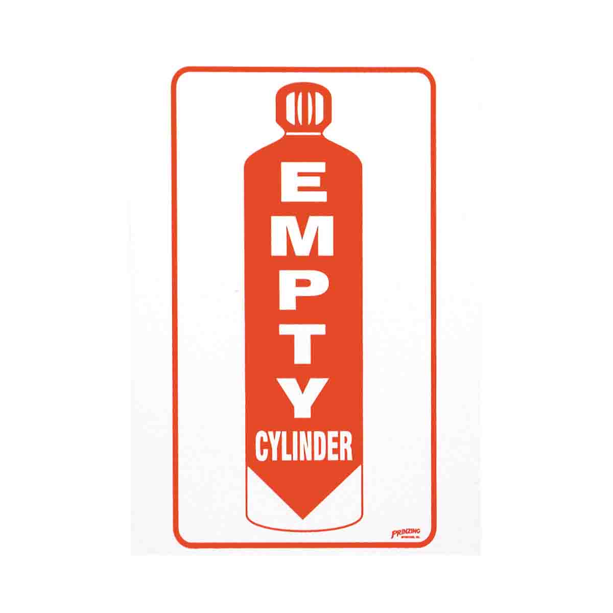 SM573E MAGNETIC SIGN 7x5 EMPTY CYLINDER