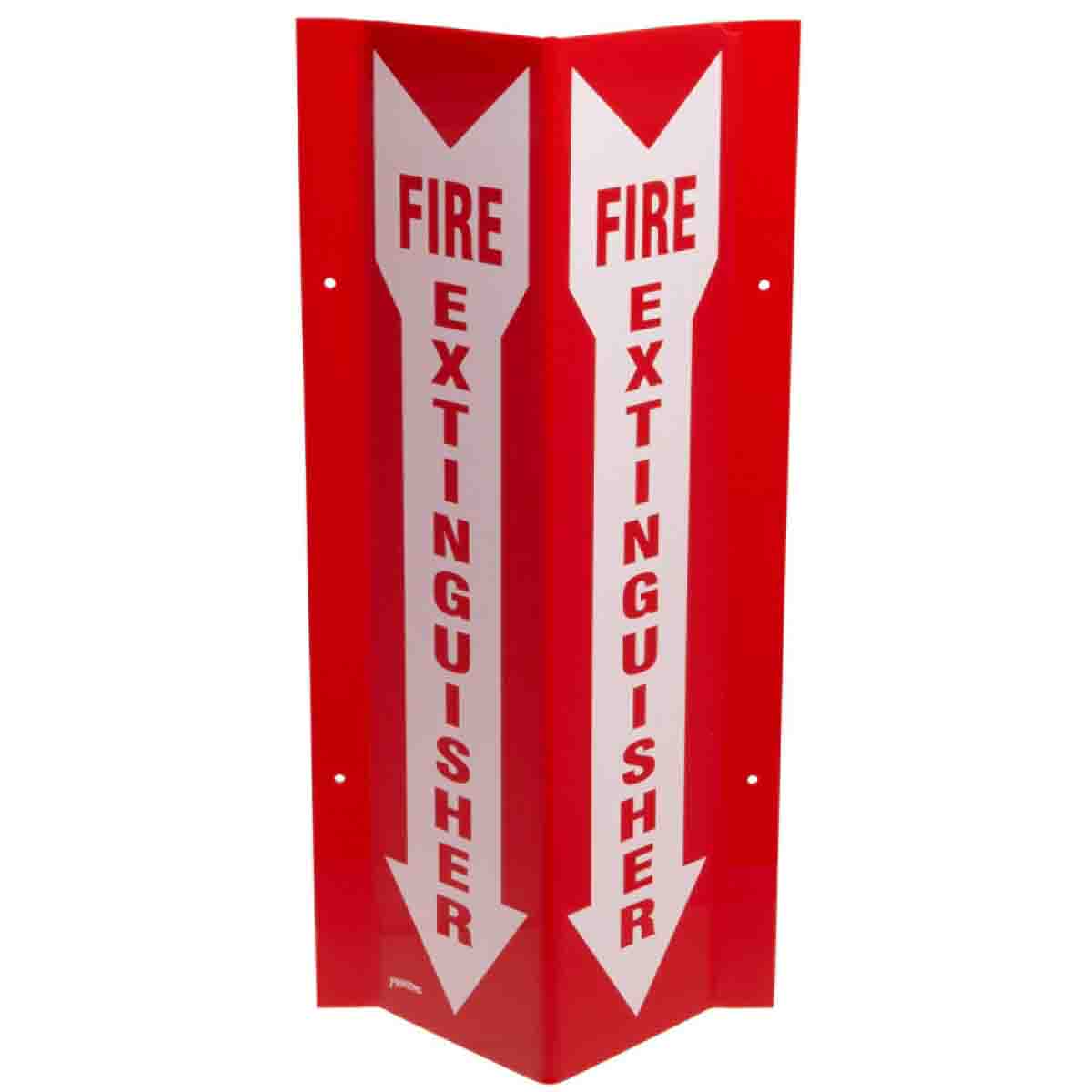 SP818V TALL V SIGN FIRE EXTINGUISHER