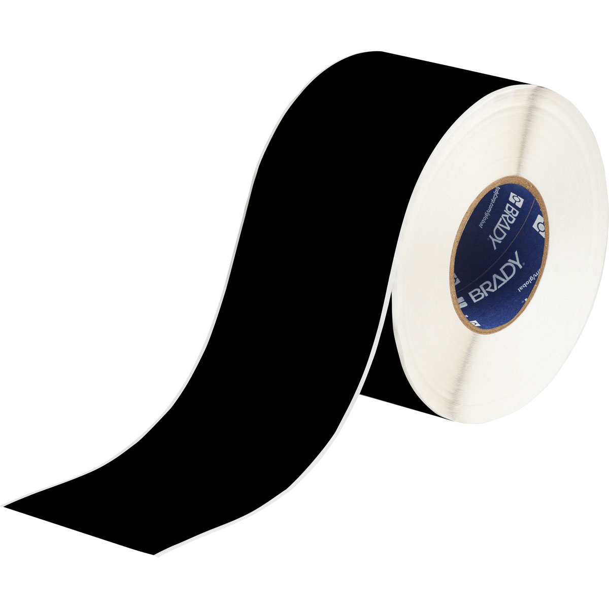 THT-107-8591-BK Label Polyester 4in x 300ft BK