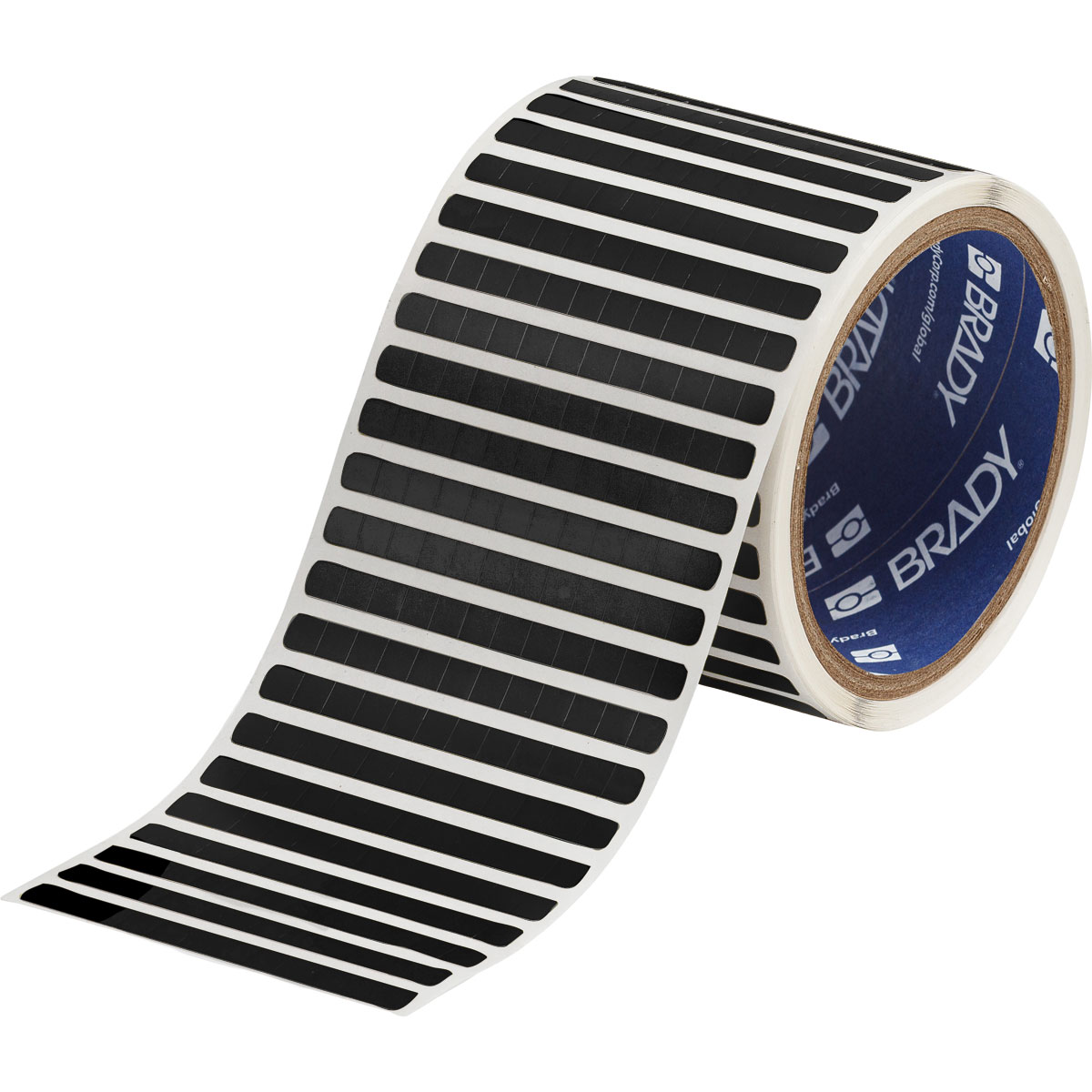 THT-11-8591-10-BK Lbl Polyester 0.25inx0.25in BK 10000/RL