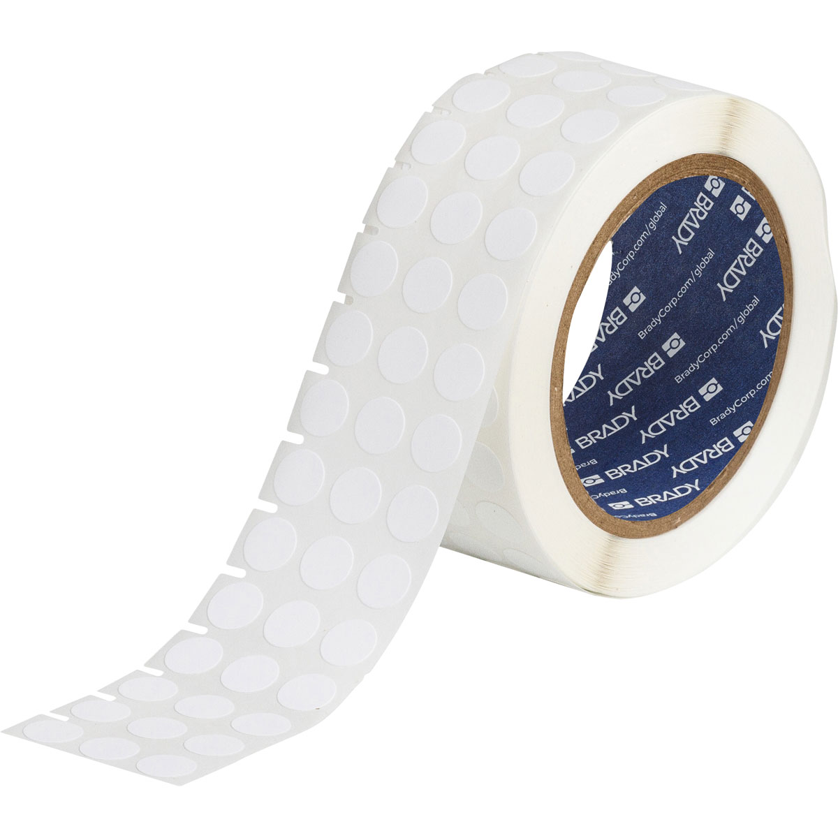 Brady M71-84-499 Nylon Cloth BMP71 Labels White 500 Labels per Roll, 1 Roll per Package