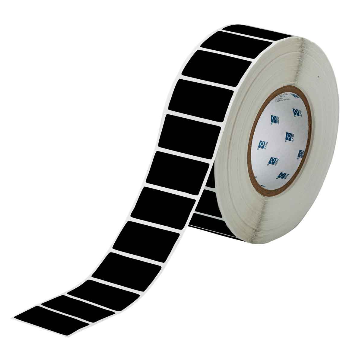 THT-17-8591-3-BK Label Polyester 1in x 2in BK 3000/RL