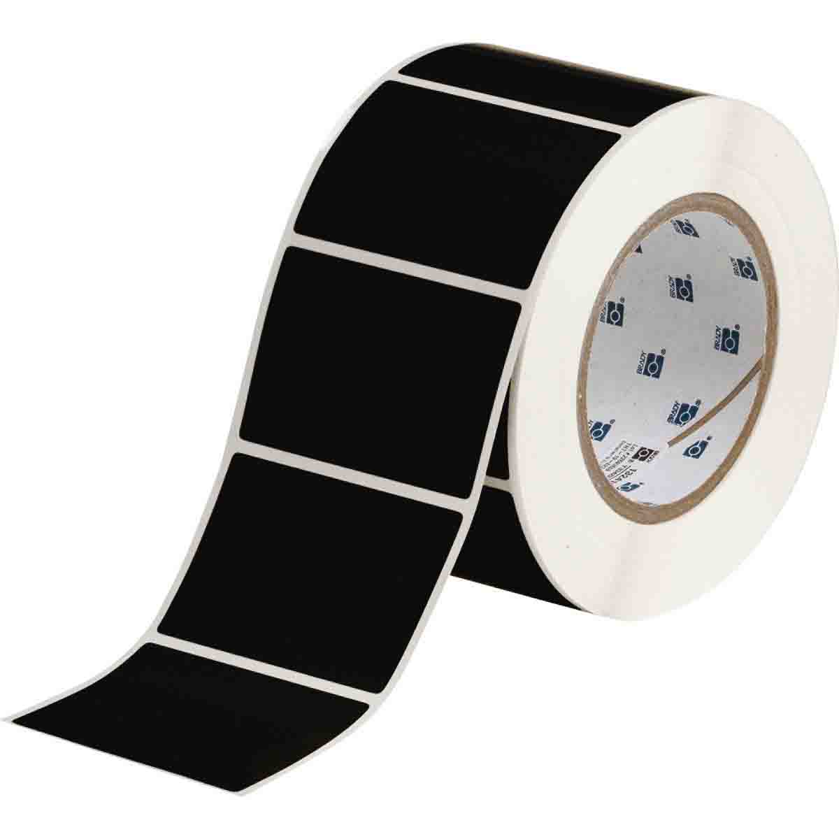 THT-19-8117-1 Label Polyester 2in x 3in BK 1000/RL