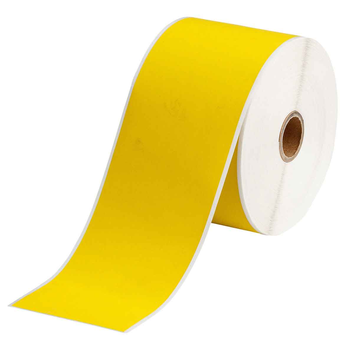THT-21-437-YL-SC Label Polyvinylfluoride 3in x 300ft YL