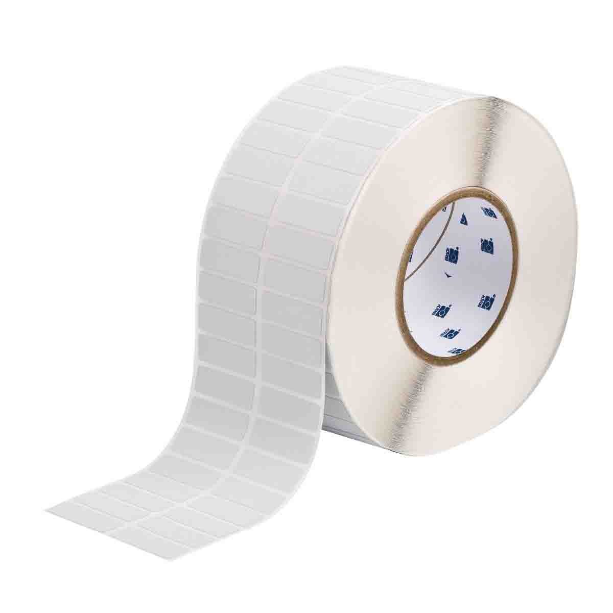 Brady M71-20-486 BradyBondz 2 Width x 1 Height Silver Color B-486 Ultra Aggressive Metalized Polyester Labels With Matte Finish For BMP71 Label Printer 100 Per Roll