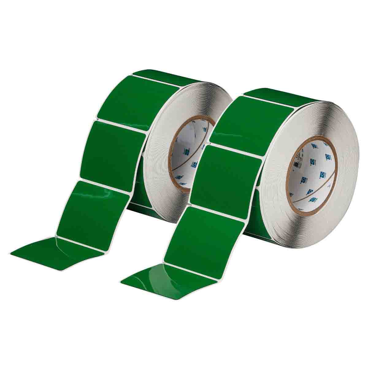 THTEP-177-593-.5GN Label Polyester 2.5 in x 3in GN PK 2RL