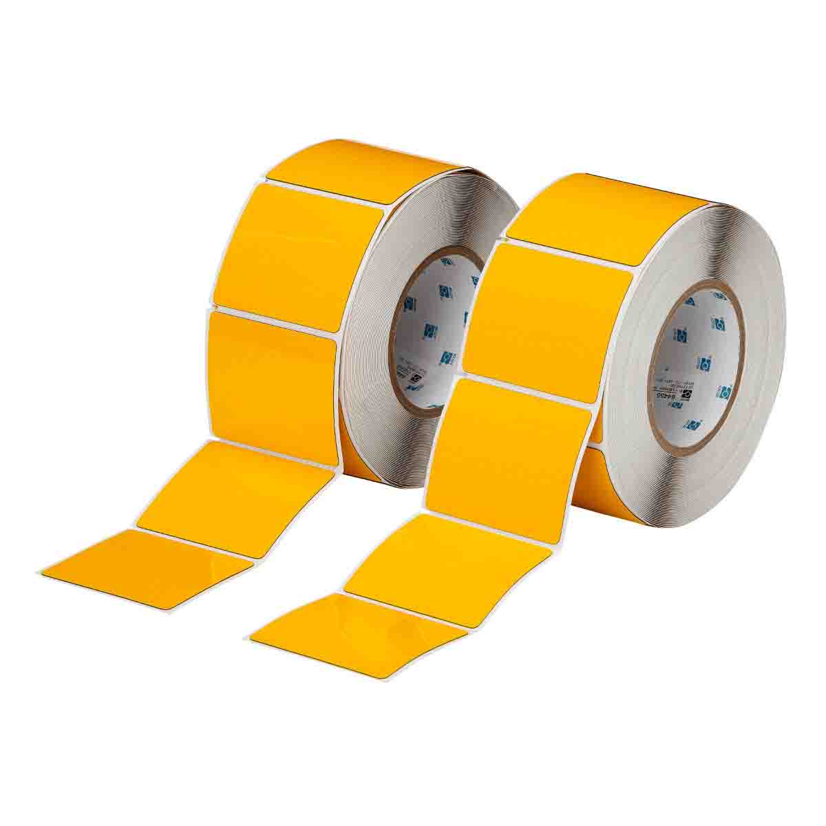 THTEP-177-593-.5YL Label Polyester 2.5 in x 3in YL PK 2RL