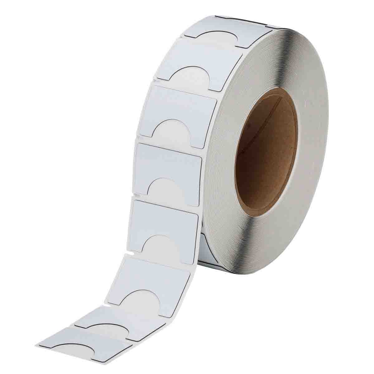 THTEP-180-593-.5 Label Polyester 1.3in x 1.89in WT 500/RL