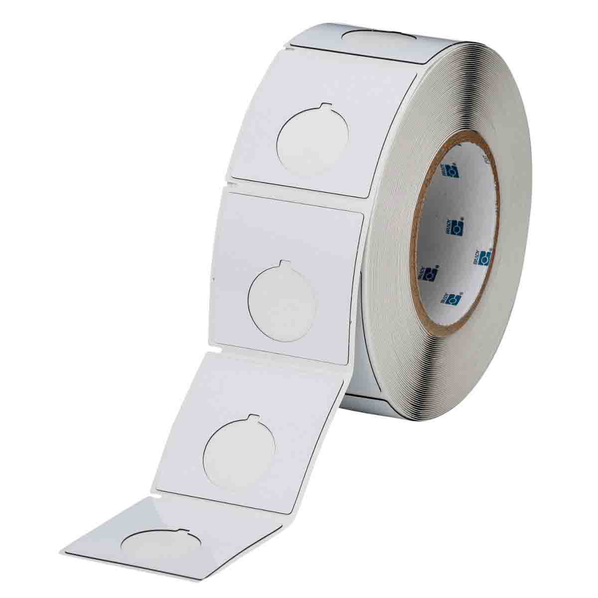 THTEP170-593-.25 Label Polyester 2.4in x 2.4in WT 250/RL