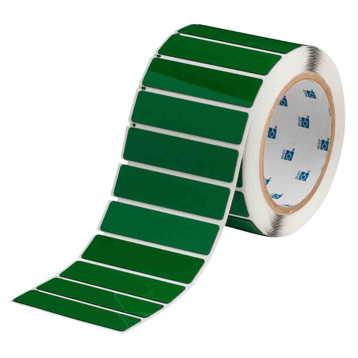 THTEP175-593-.25GN Label Polyester 0.75in x 3in GN 250/RL