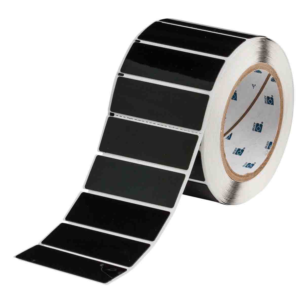 THTEP176-593-.25BK Label Polyester 1in x 3in BK 250/RL