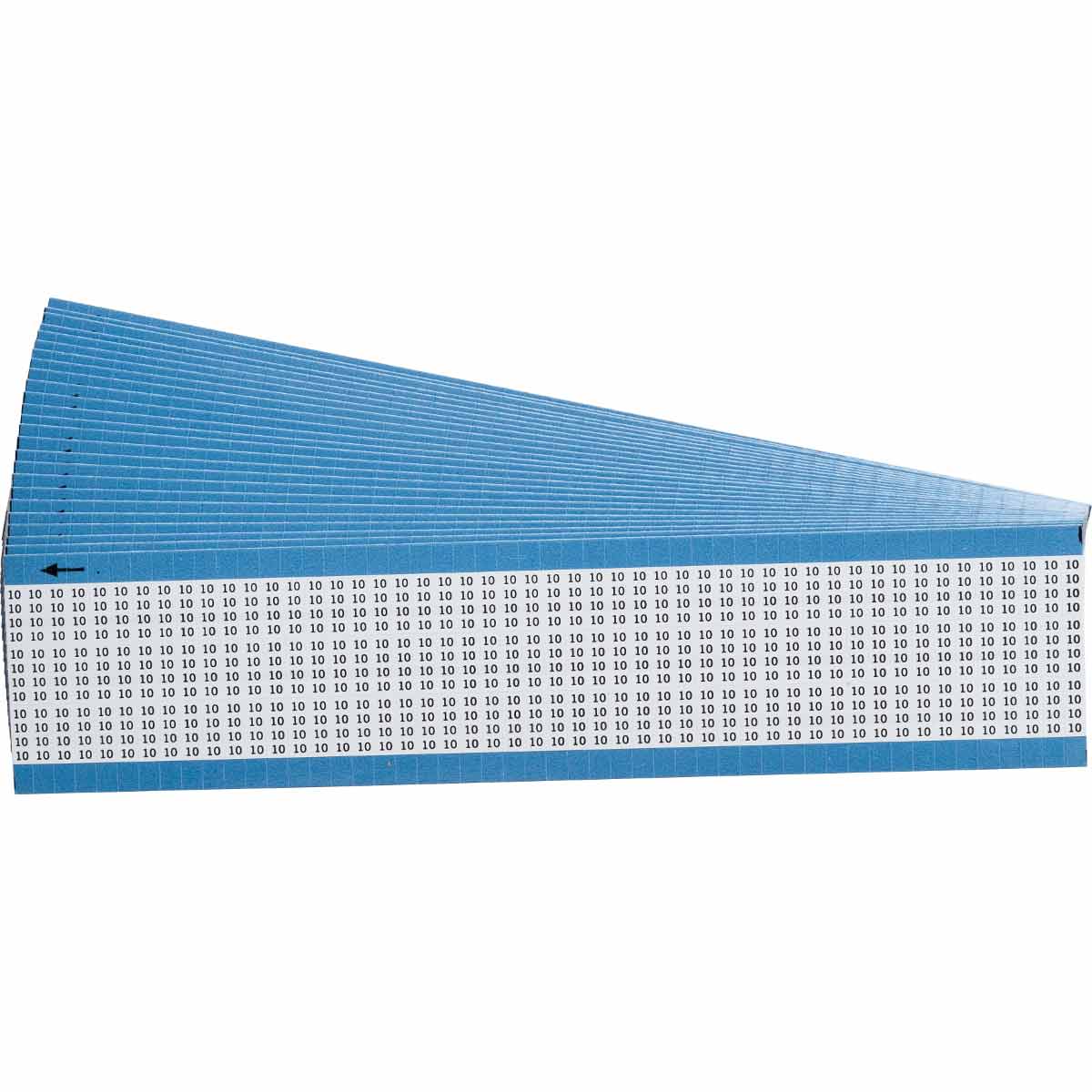 TMM-10-PK Wire Marker 0.5in H x 0.18in W, 10