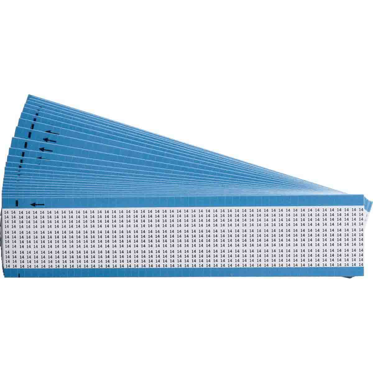TMM-14-PK Wire Marker 0.5in H x 0.18in W, 14