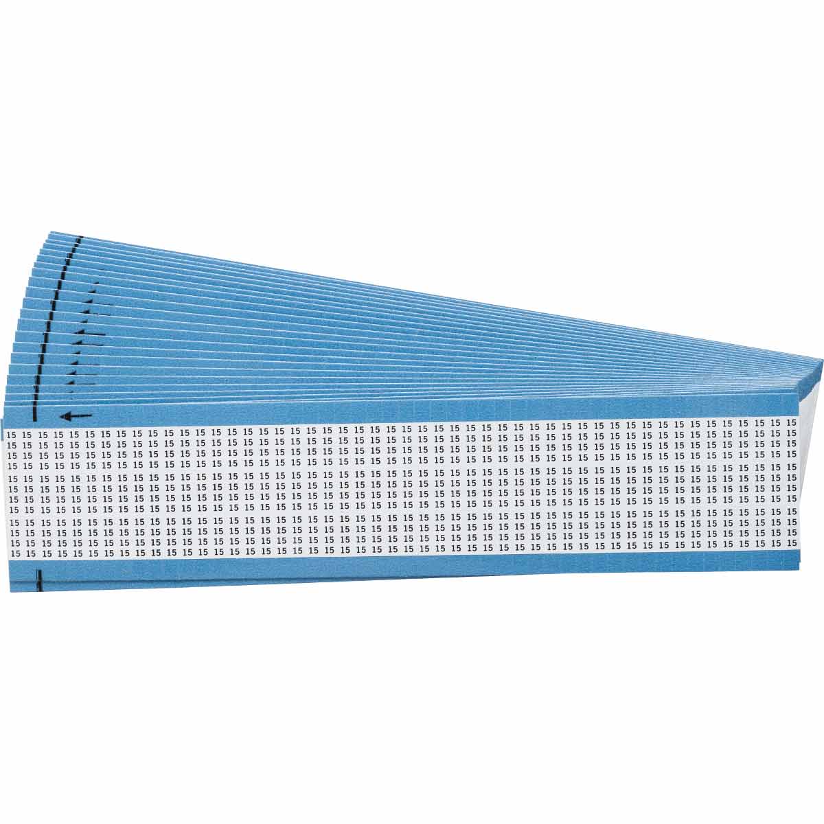 TMM-15-PK Wire Marker 0.5in H x 0.18in W, 15